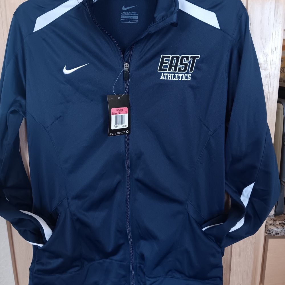 Nike Men's Dark Blue Windbreaker Jacket